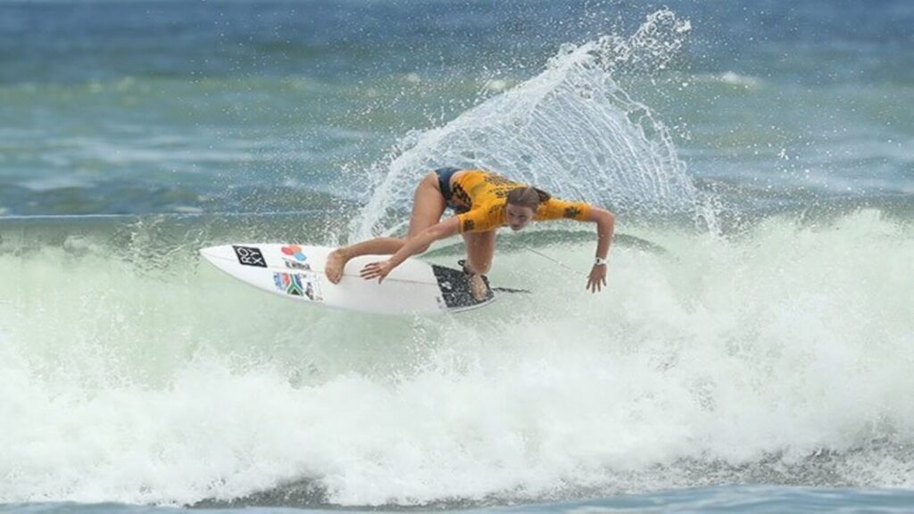 Surfing Victoria Bay near Mountain Magic Hoekwil